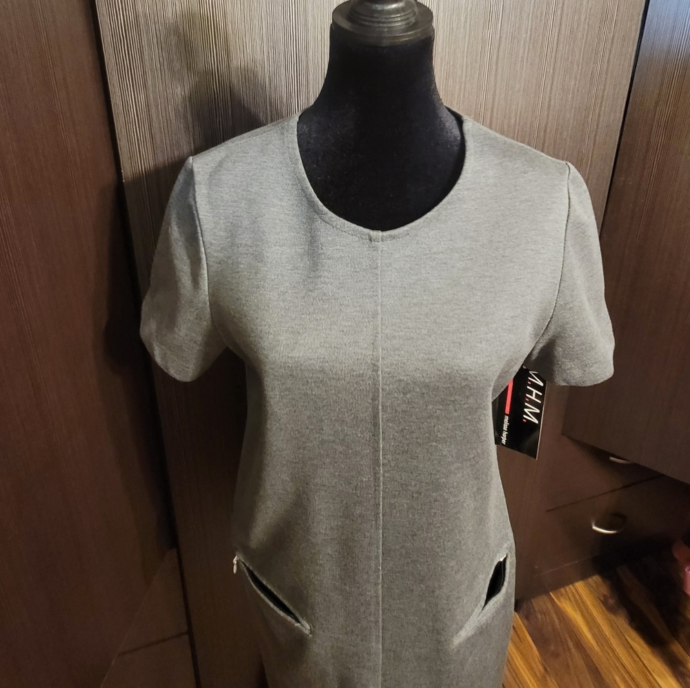 NEW! Melissa Harper GRAY Dress